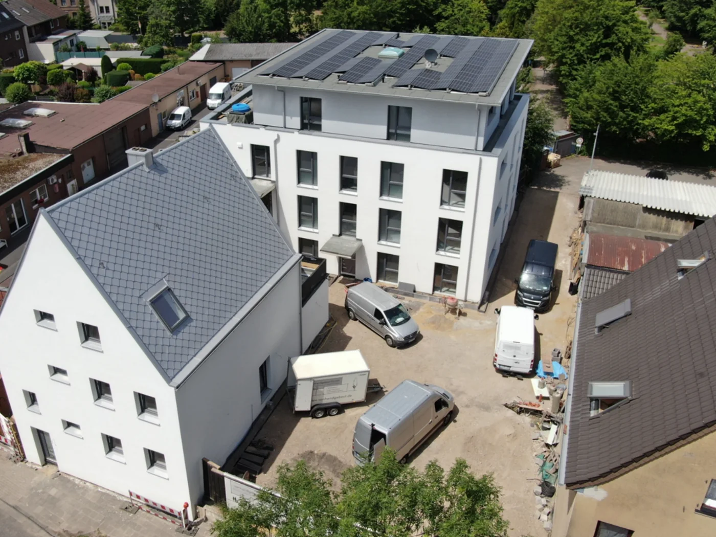 Luftbild: Wohnhaus aus der Luft